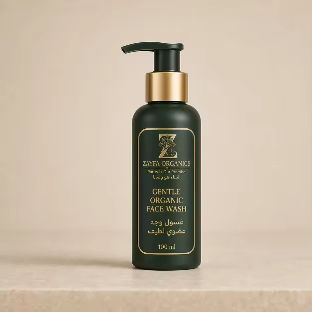 Zayfa Organics Gentle Organic Face Wash (100ml)
 غسول وجه عضوي لطيف (100 مل)